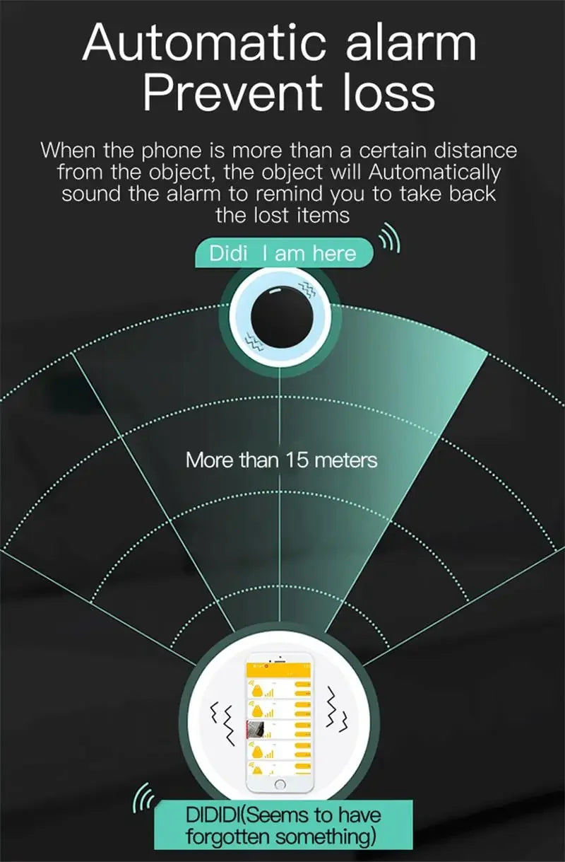 GPS Tracker Bluetooth 5.0 Anti-Lost GPS Mini Device Pet Elderly Kid Bag Wallet Car Tracking For IOS Android Smart Finder Locator