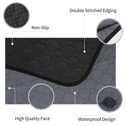 Dog Pee Pad Reusable Washable Waterproof Absorbent Pet Mat Puppy Training Pad Car Seat Cover Dog Supplies Лежанка Для Собак